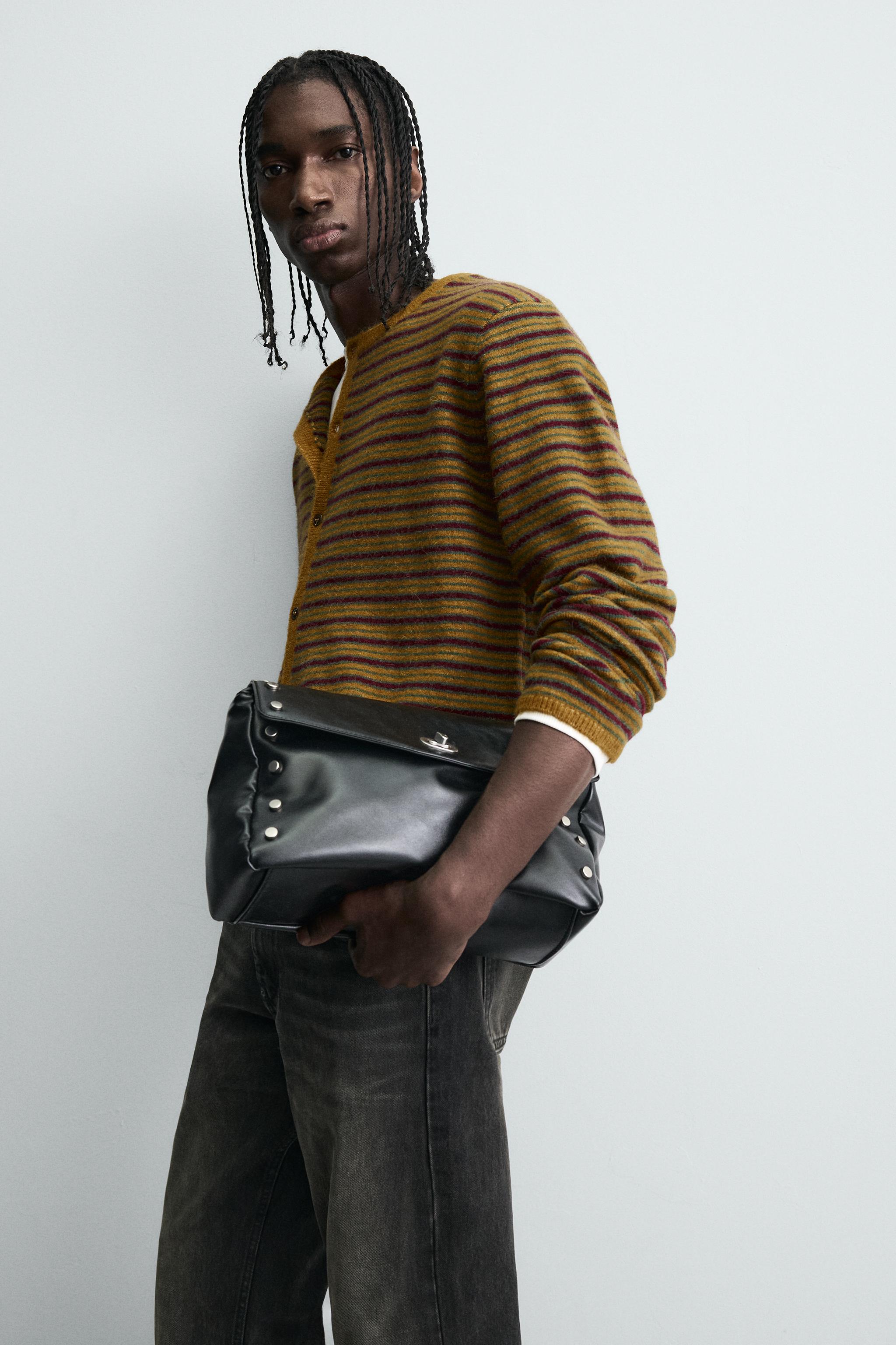 CARDIGAN EN JACQUARD À RAYURES